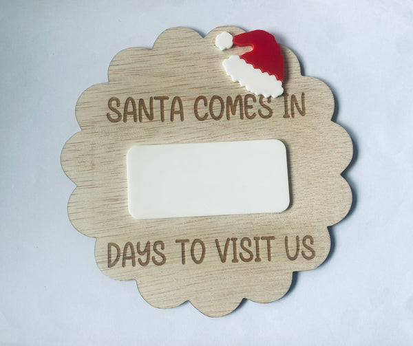 Santa Countdown Board