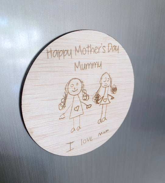 Mother's Day Magnets- Custom Drawing