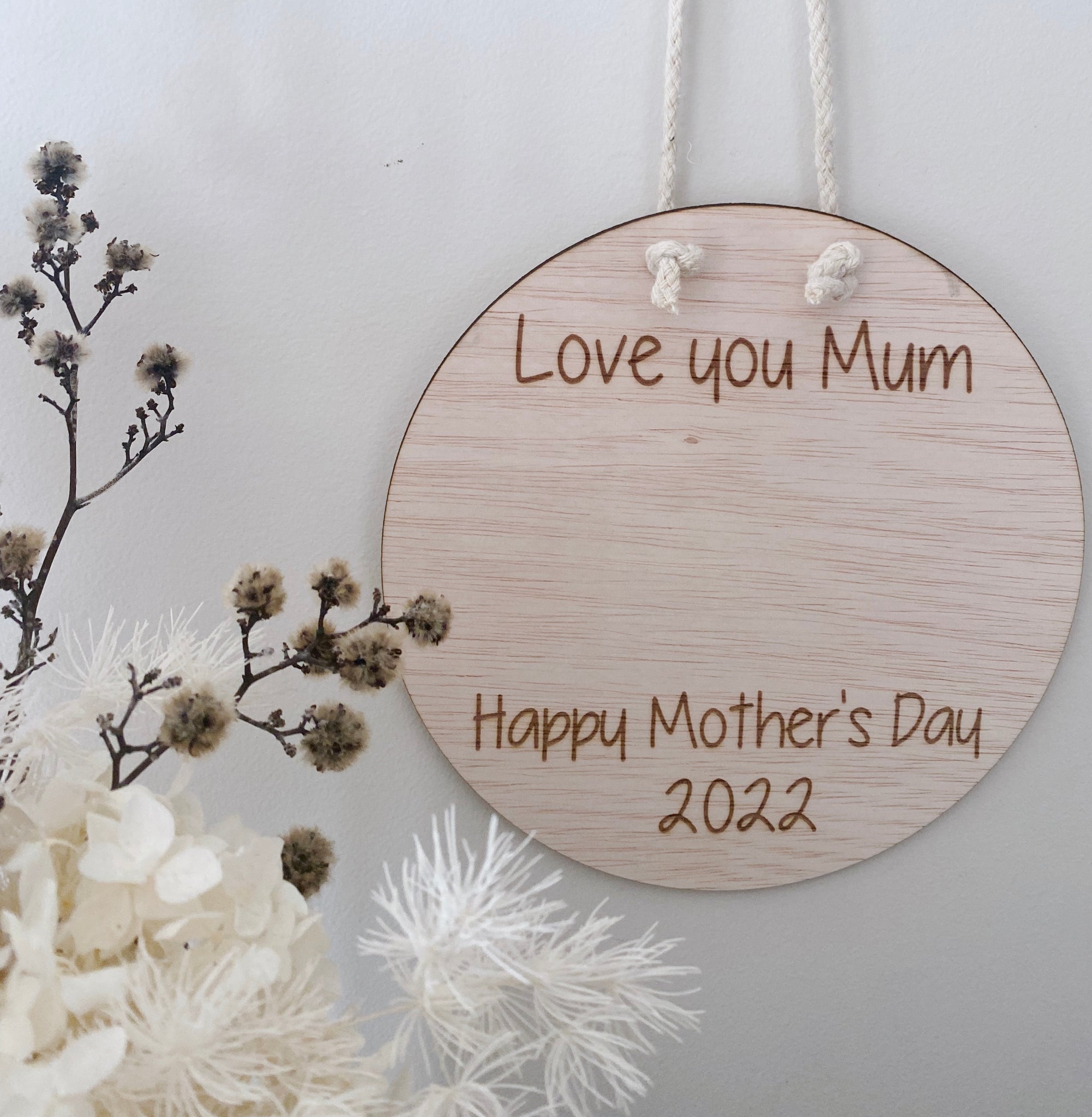 Love you Mother's Day Plaque