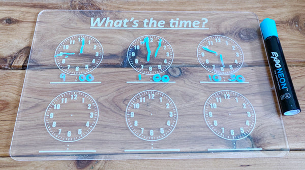 Trace and Wipe Clock Board