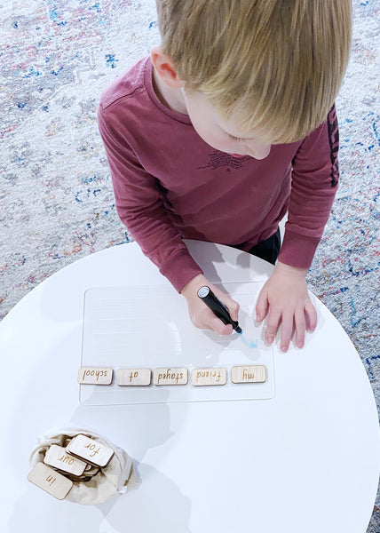 Trace and Wipe Writing Board