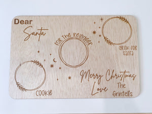 Personalised Christmas Eve Board