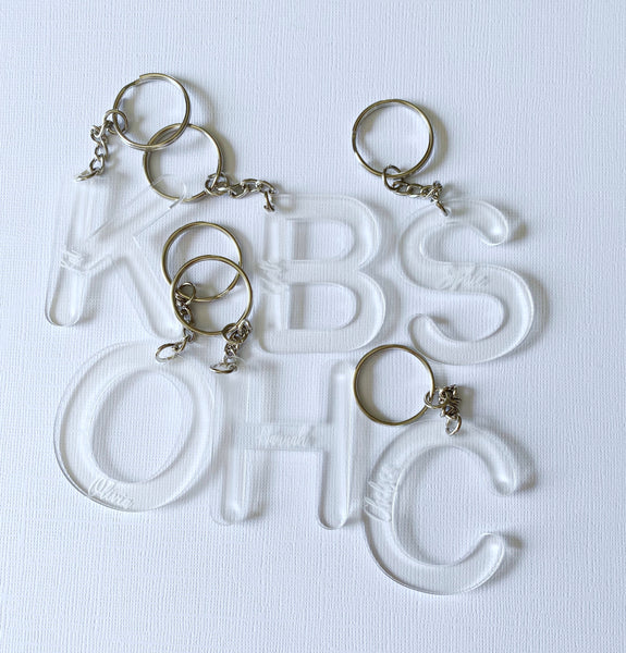 Personalised Acrylic Keyring