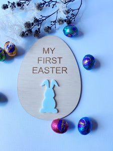 My First Easter Bunny Plaque