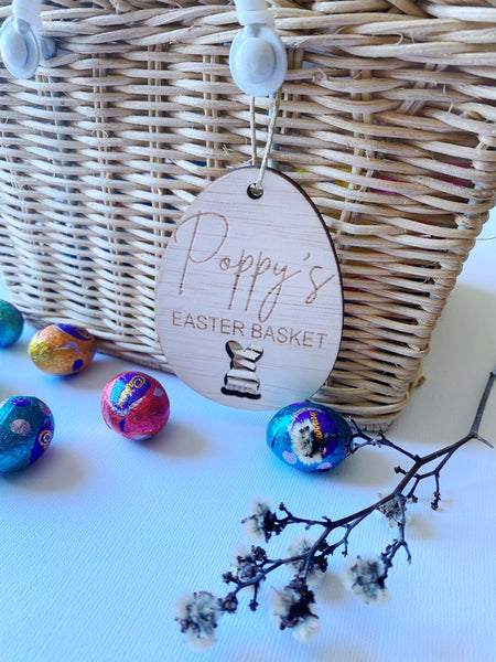 Personalised Easter Basket Tag